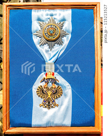 Order of St. Andrew the Apostle the First-Called. Order was established in 1698. Russia's highest award Order of St. Andrew the Apostle the First-Called. Order was established in 1698. Russia's highest award 115213527