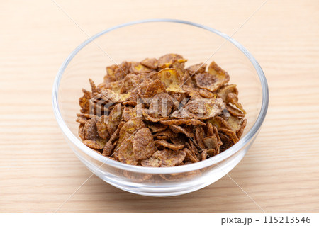 チョコレート味のシリアル 115213546