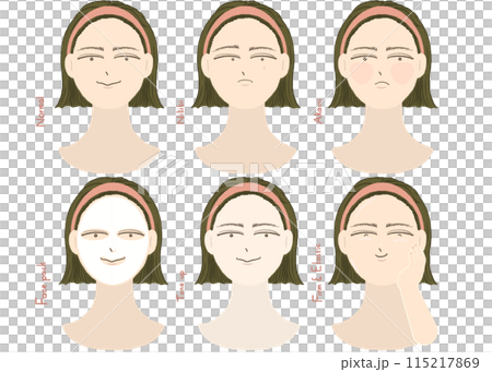 Skin care for women in their 20s 115217869