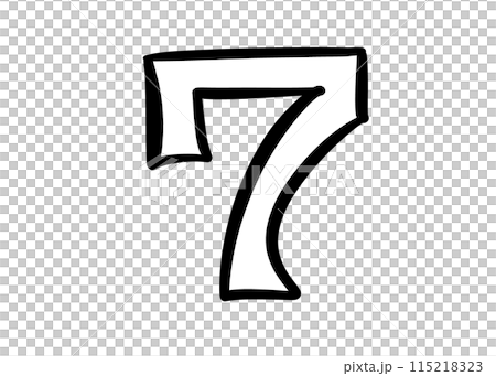 Number 7 White Number 7 White 115218323