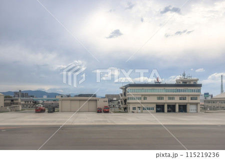Fukuoka Airport in Fukuoka city of Japan May 11 2024 115219236