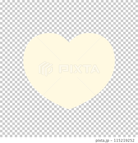 Hand-painted heart 115219252