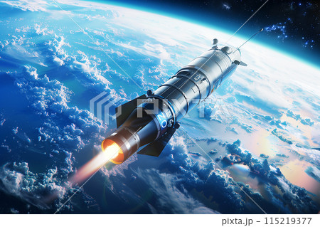 宇宙ロケット 115219377