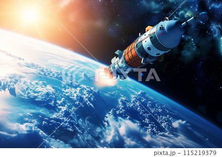 宇宙ロケット 115219379