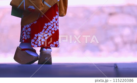 京都舞妓はん ぎこちなさが可愛らしさ 京都舞妓はん ぎこちなさが可愛らしさ 115220386