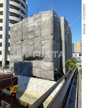 改修中のマンション 改修中のマンション 115220955
