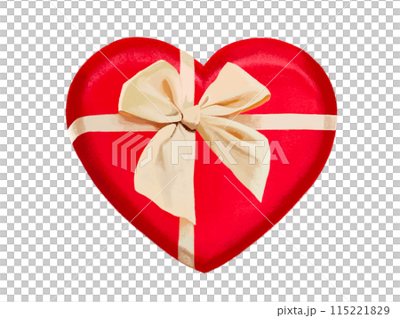 Heart mark (with white ribbon) Heart mark (with white ribbon) 115221829