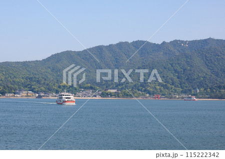広島県 初夏 宮島 厳島神社 広島県 初夏 宮島 厳島神社 115222342