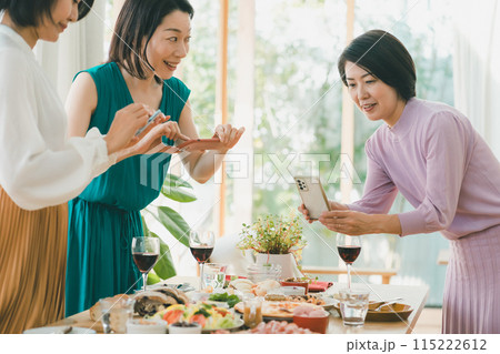 a forty-something woman 115222612