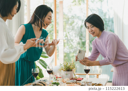 a forty-something woman a forty-something woman 115222613
