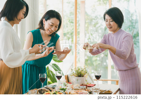 a forty-something woman 115222616