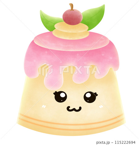 Simple Set of Dessert 115222694