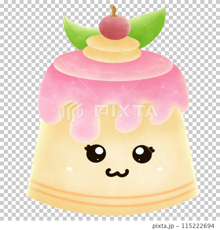 Simple Set of Dessert 115222694