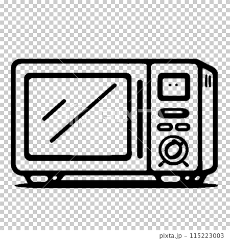 Illustration of a simple oven toaster 115223003
