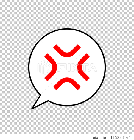 怒り マーク 吹き出し 怒り マーク 吹き出し 115223164