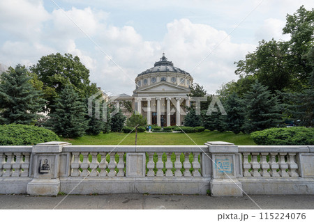Romanian Athenaeum in Bucharest, Romania Romanian Athenaeum in Bucharest, Romania 115224076