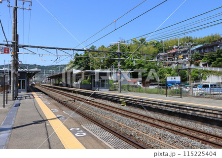 東海道本線 山崎駅構内 東海道本線 山崎駅構内 115225404