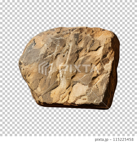 stone rock object isolated background nature texture. 115225458