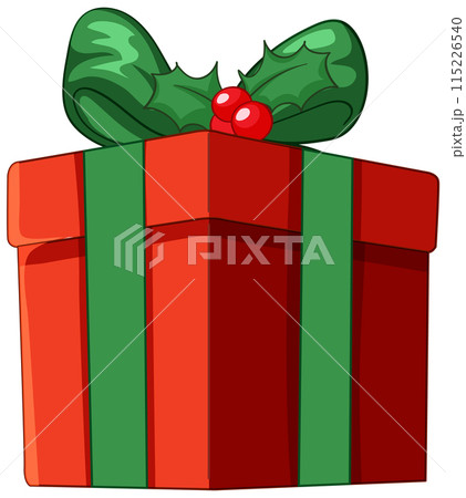 Festive Holiday Gift Box Festive Holiday Gift Box 115226540
