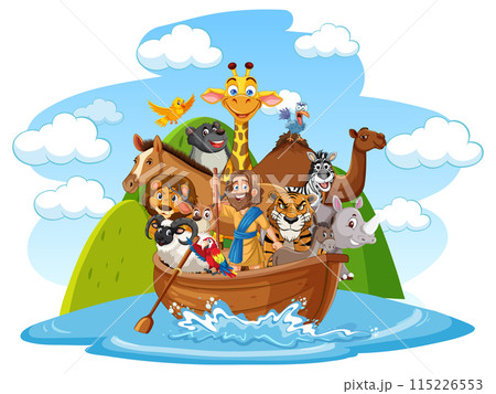 Animals on a Boat Adventure 115226553