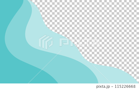 Refreshing shimmering water abstract background frame material 5 115226668