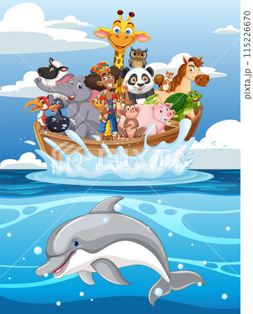 Animals on a Boat Adventure 115226670