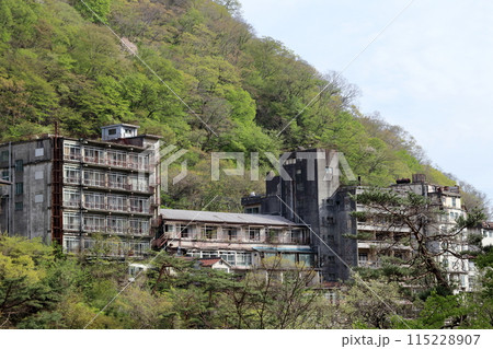 鬼怒川温泉 廃墟ホテル 鬼怒川温泉 廃墟ホテル 115228907
