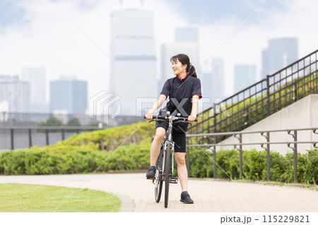 サイクリング 女性 自転車 サイクリング 女性 自転車 115229821
