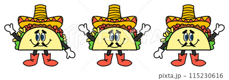 Mr.tacos　ミスタータコス　マスコットキャラクター 115230616