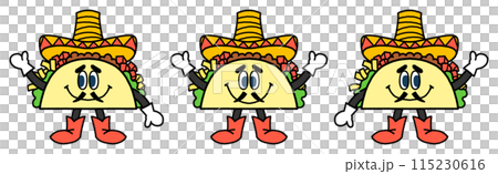Mr.tacos　ミスタータコス　マスコットキャラクター 115230616