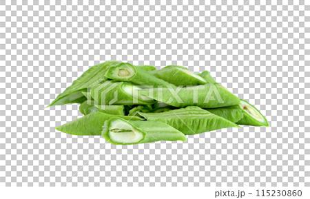 Long bean or cowpea isolated 115230860