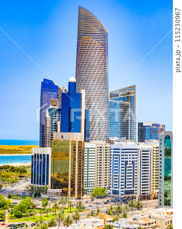 Abu Dhabi, Capital of the UAE. Abu Dhabi, Capital of the UAE. 115230967