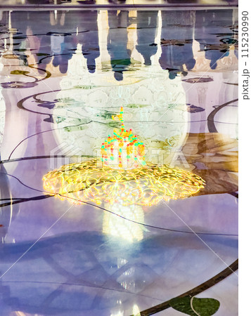 Sheikh Zayed Grand Mosque Abu UAE. 115230990