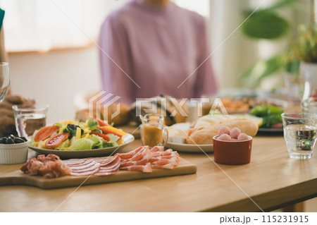 a forty-something woman 115231915