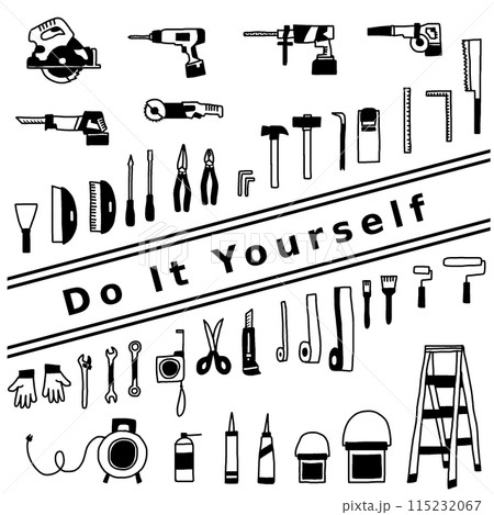 DIY tools　ブラック 115232067