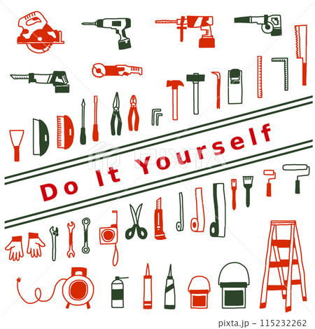 DIY tools レッド グリーン DIY tools レッド グリーン 115232262