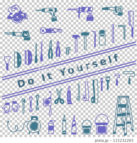 DIY工具綠松石藍色 DIY工具綠松石藍色 115232265