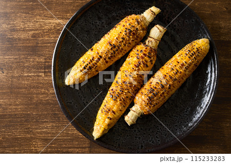 焼きとうもろこし 焼きとうもろこし 115233283