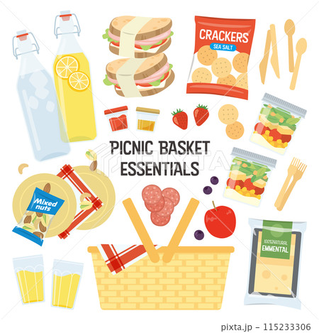 Picnic Basket Essentials 115233306