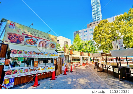 さっぽろオータムフェスト 大通公園会場の風景 さっぽろオータムフェスト 大通公園会場の風景 115233523