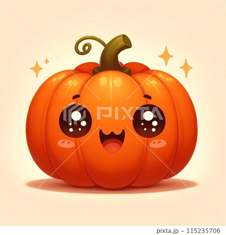 ハロウィン カボチャのイラスト素材 [115235706] - PIXTA