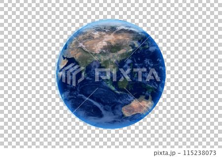 Realistic Earth illustration 115238073