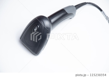mobile scanner on a white background 115238354