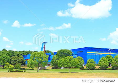 岐阜県各務原市、岐阜かかみがはら航空宇宙博物館の風景 岐阜県各務原市、岐阜かかみがはら航空宇宙博物館の風景 115238582