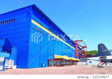 岐阜県各務原市、岐阜かかみがはら航空宇宙博物館の風景 115238677