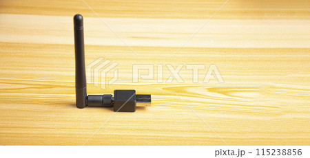 USB WiFi black wooden floor USB WiFi black wooden floor 115238856