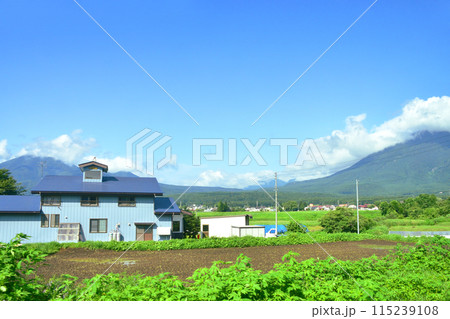しなの鉄道北しなの線の古間駅から妙高高原駅までの車窓風景(2022年夏) しなの鉄道北しなの線の古間駅から妙高高原駅までの車窓風景(2022年夏) 115239108