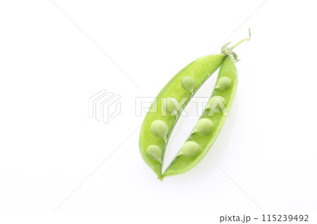 スナップエンドウ豆粒 115239492