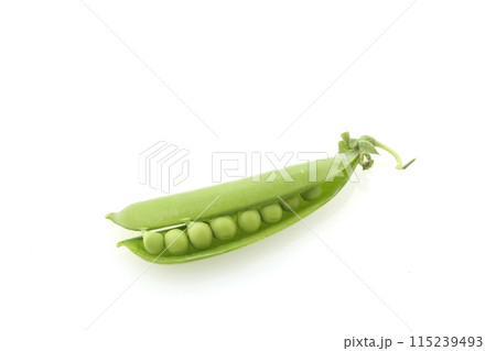 スナップエンドウ豆粒 115239493