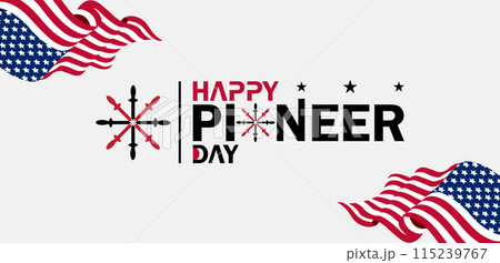 True Captivating Beautiful And Stunning Vector Design for Pioneer Day Celebration True Captivating Beautiful And Stunning Vector Design for Pioneer Day Celebration 115239767